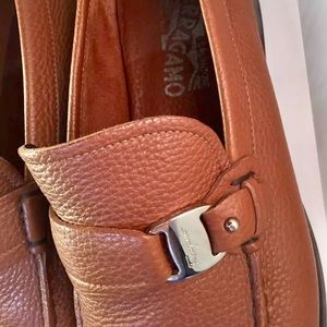 Salvatore Ferragamo bravo moccasin brown leather